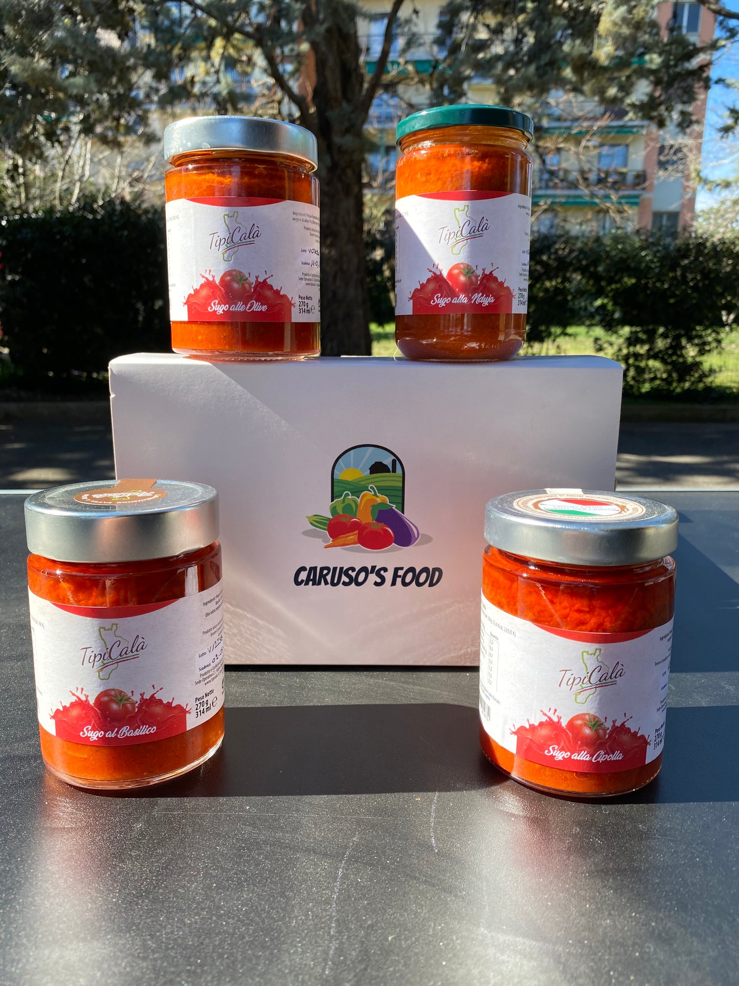 Typische kalabrische Saucen