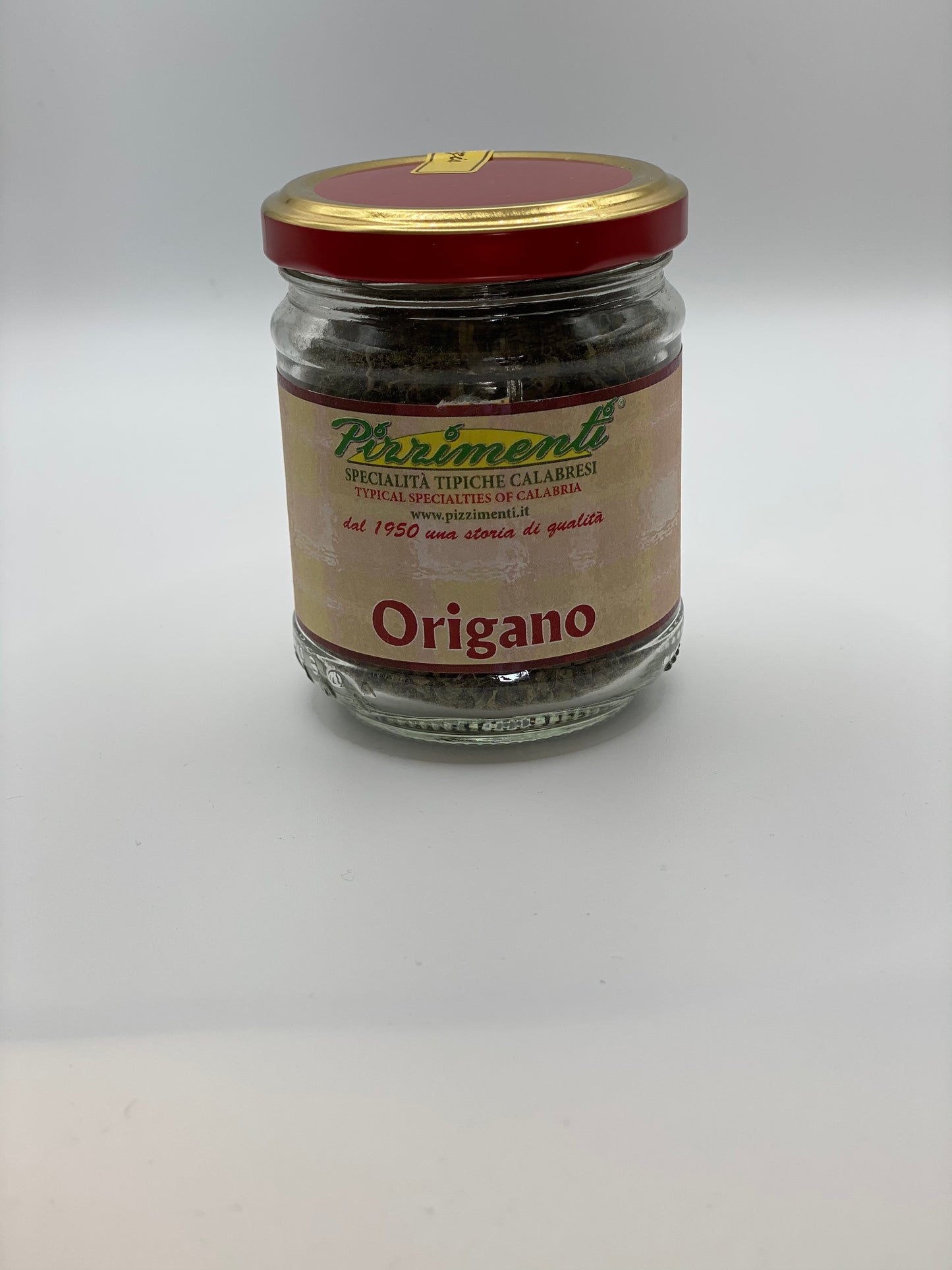 Orégano en un frasco