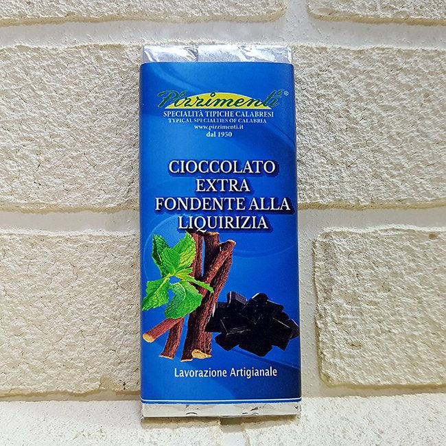Cioccolato Extra Fondente alla Liquirizia