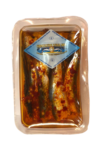 Sarde Pepate – Caruso's Food