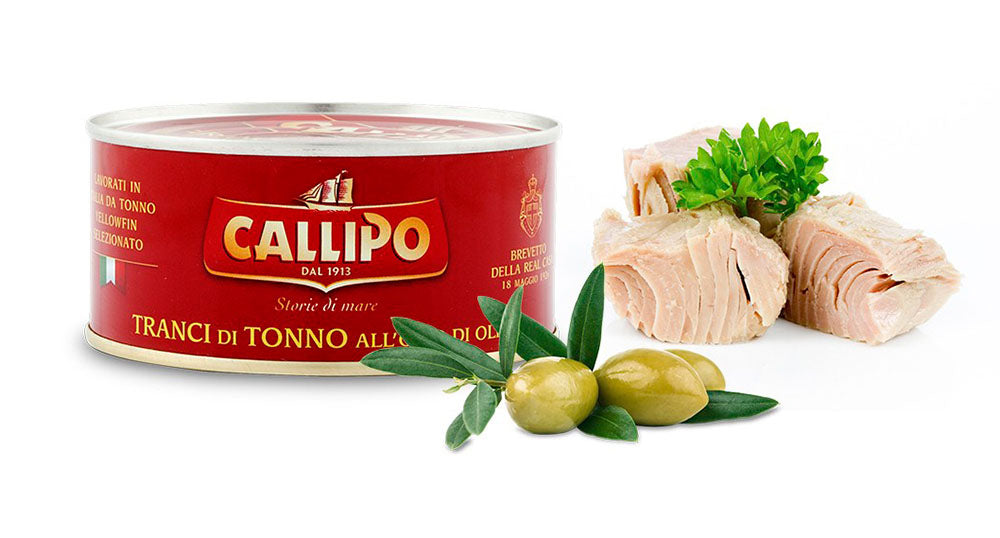 Thunfischsteaks in Olivenöl 300 Gr