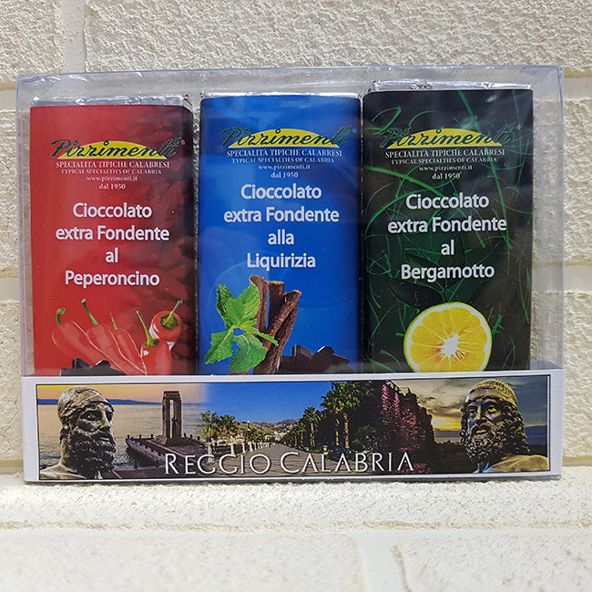 Cioccolato Extra Fondente Tris