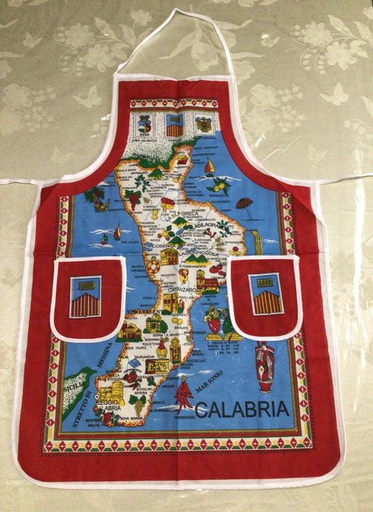 Calabria kitchen apron